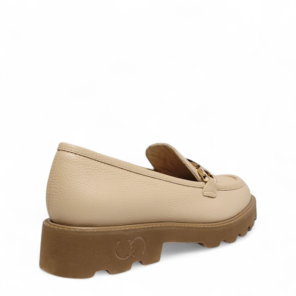 Loafers CC bej din piele naturala 105