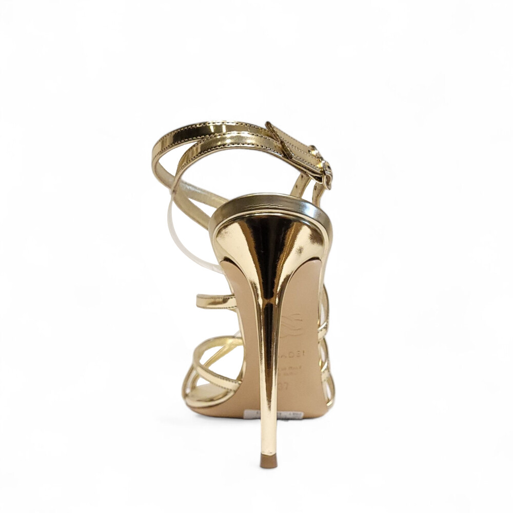 Sandale Julia Satin Cage aurii 105