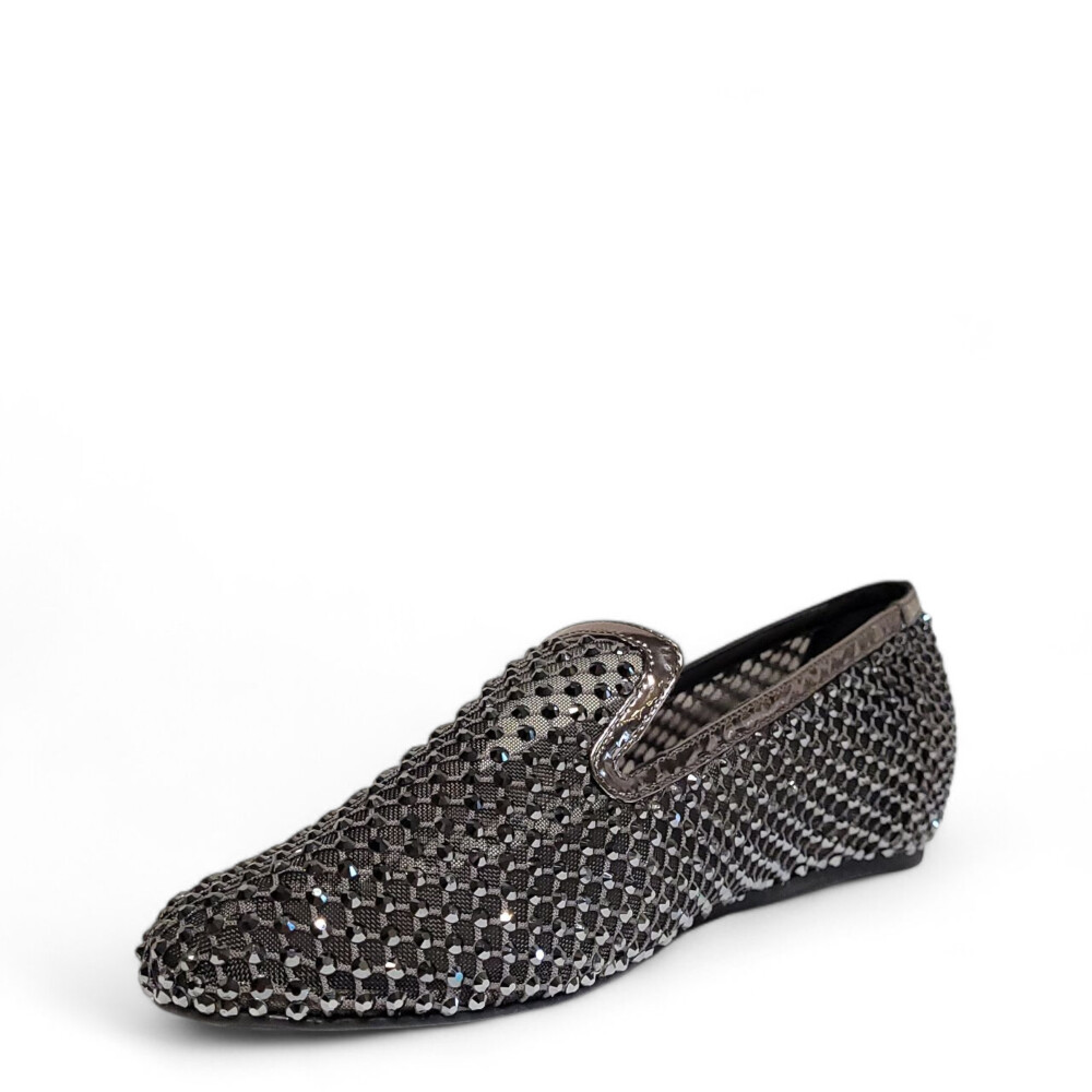 Loafers negri Prince cu cristale 105