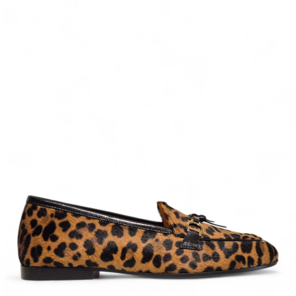 Loafers Rosa P0 animal print 205
