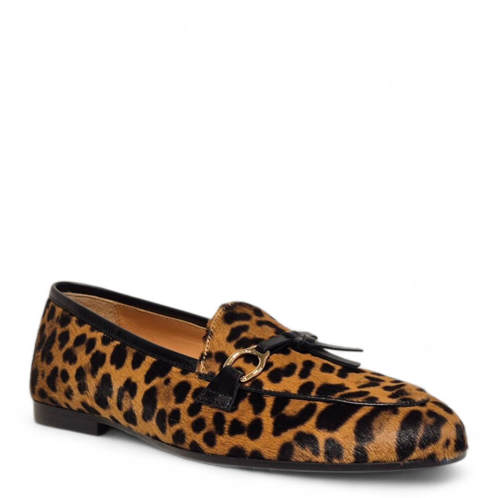Loafers Rosa P0 animal print 205