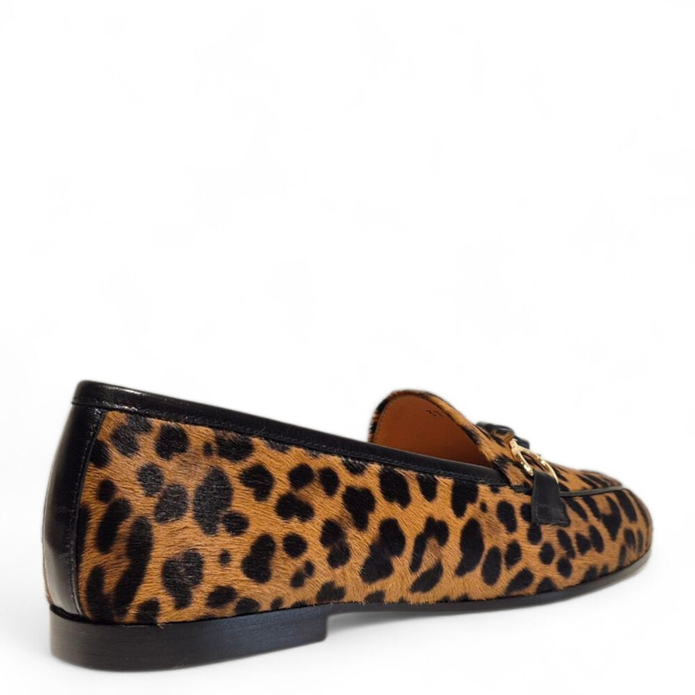Loafers Rosa P0 animal print 205
