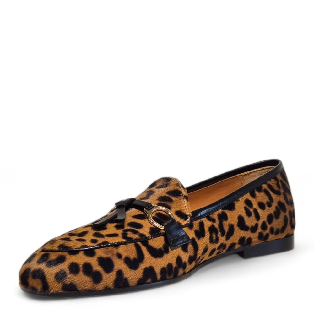 Loafers Rosa P0 animal print 205