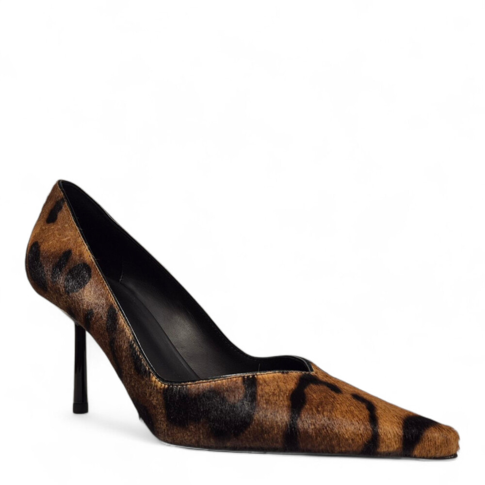 Pantofi Bella print leopard 205