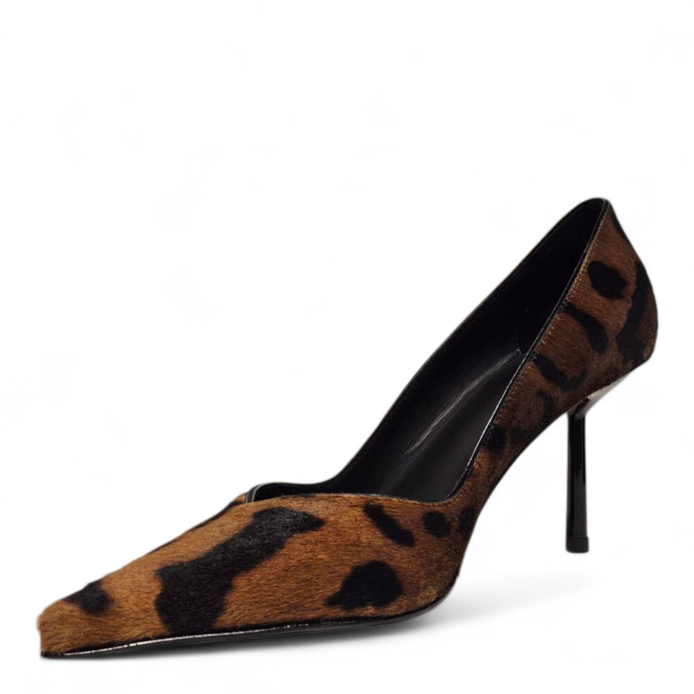 Pantofi Bella print leopard 205