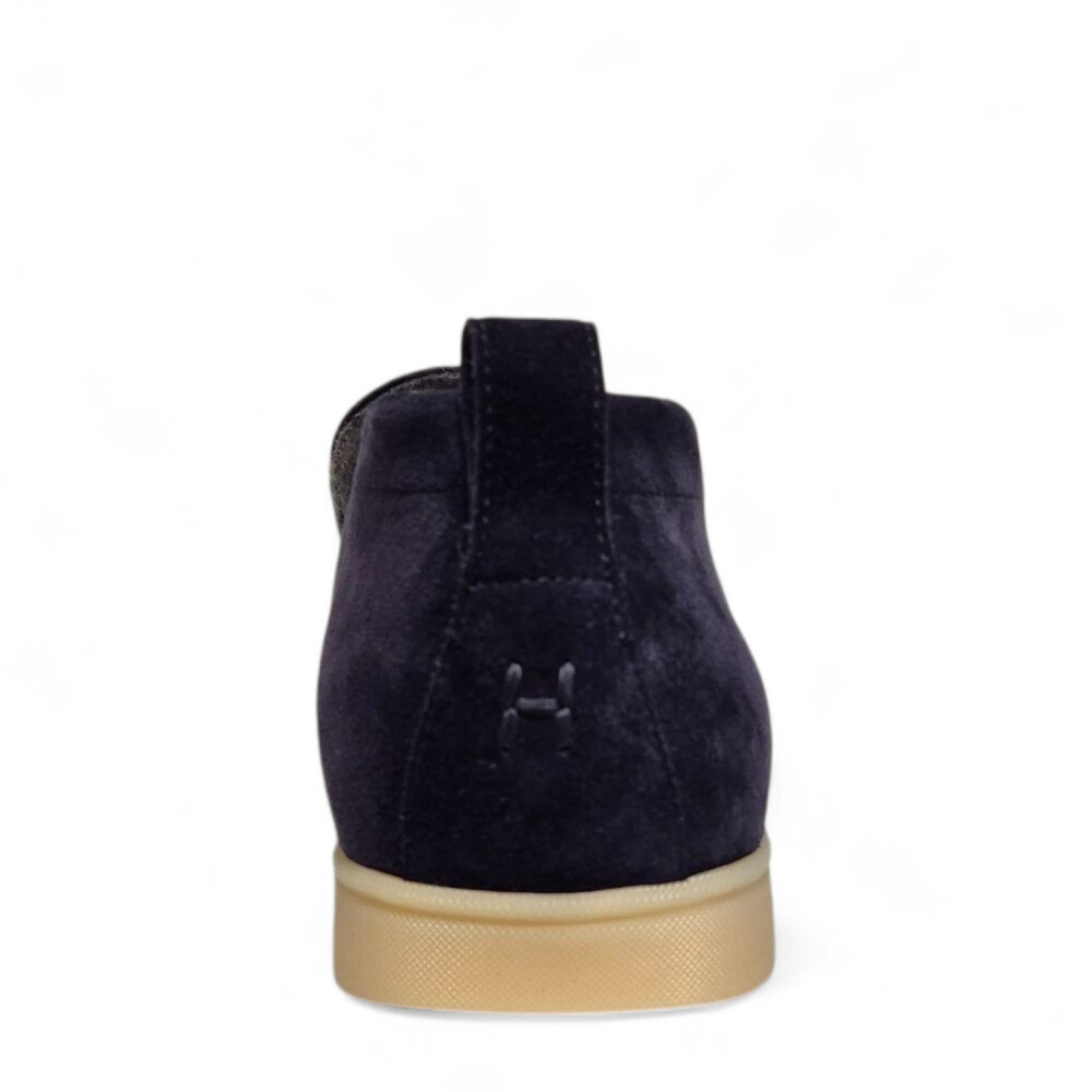 Loafers bleumarin Felix din piele intoarsa 205