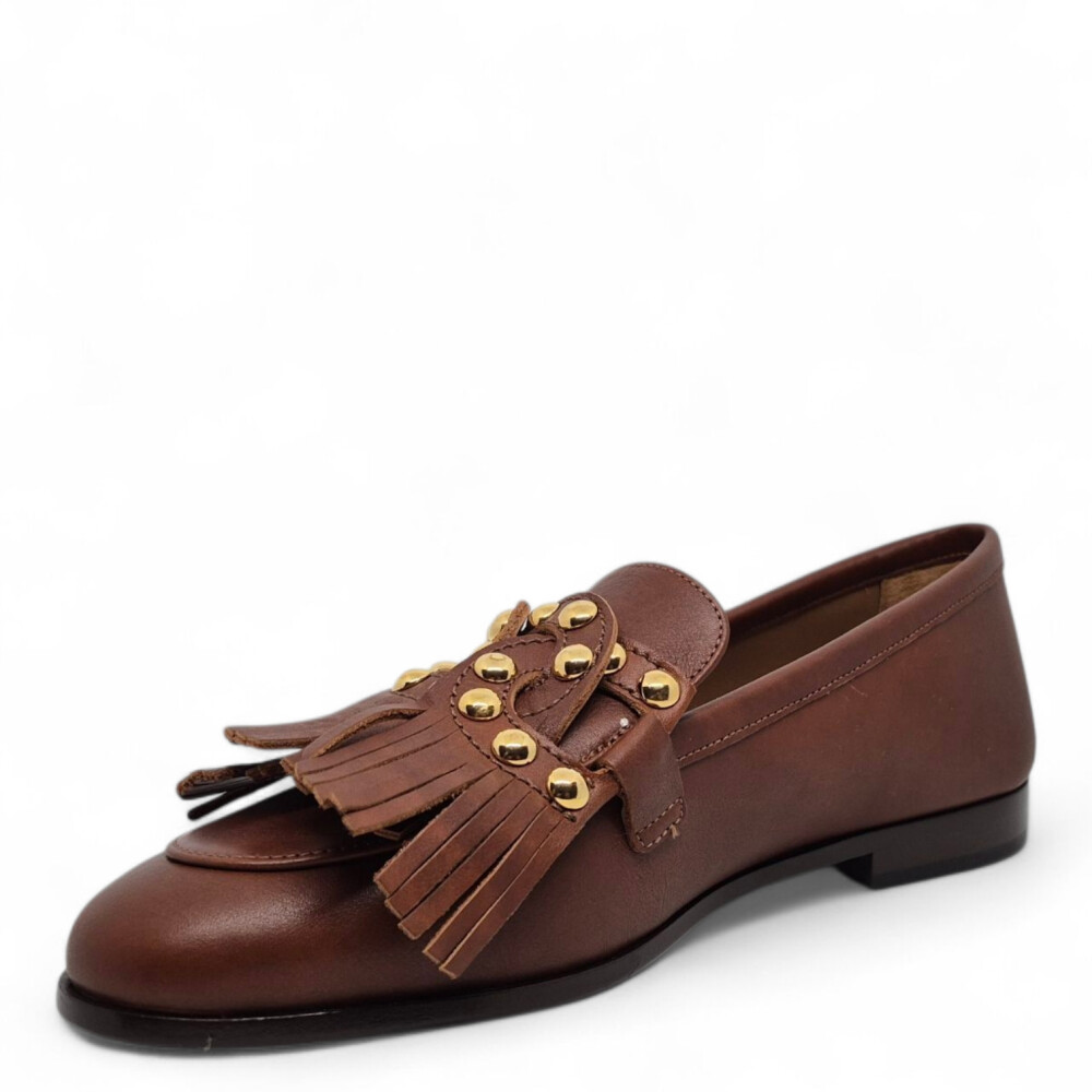 Loafers maro cu tinte 205