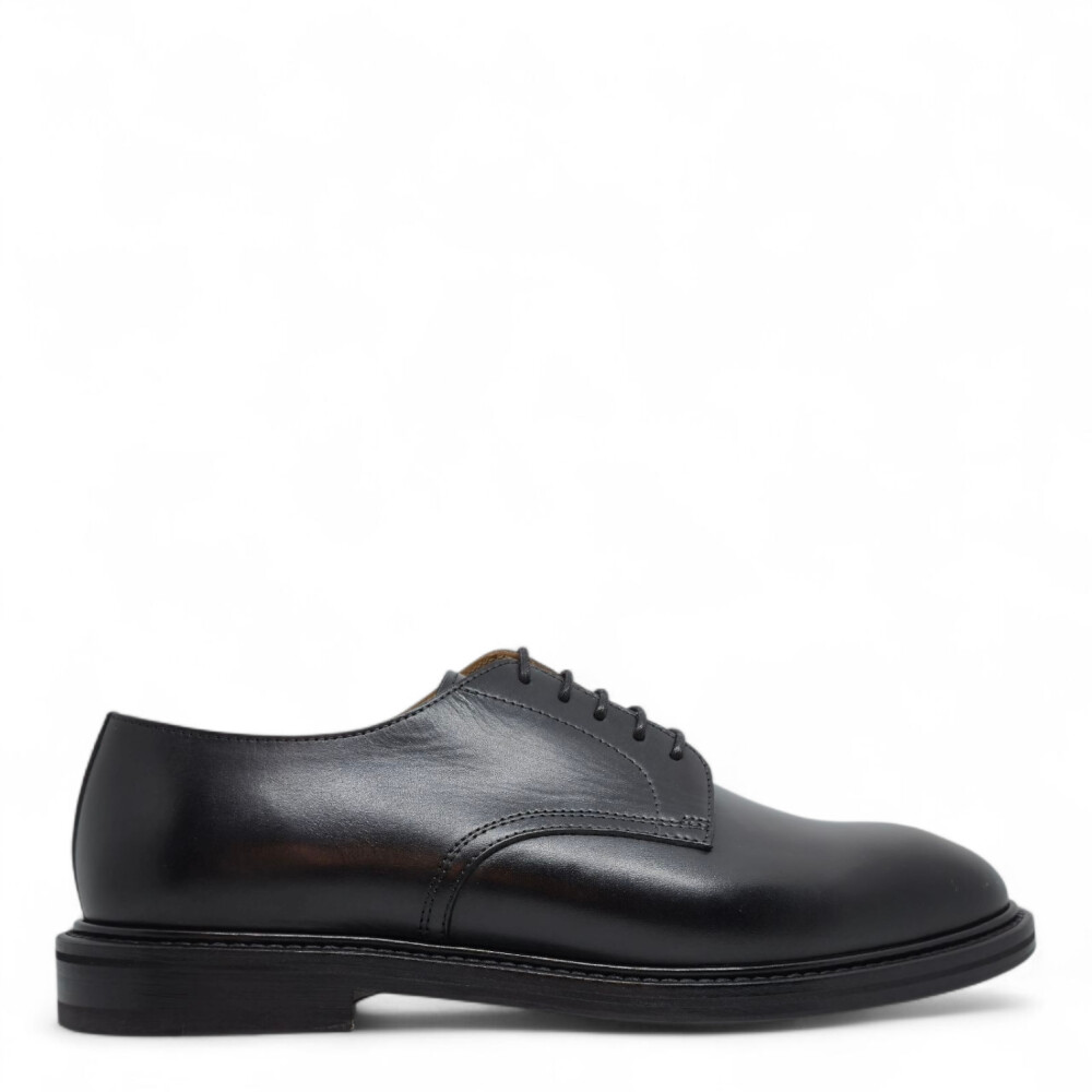 Pantofi Derby 85205 P0 negri 205