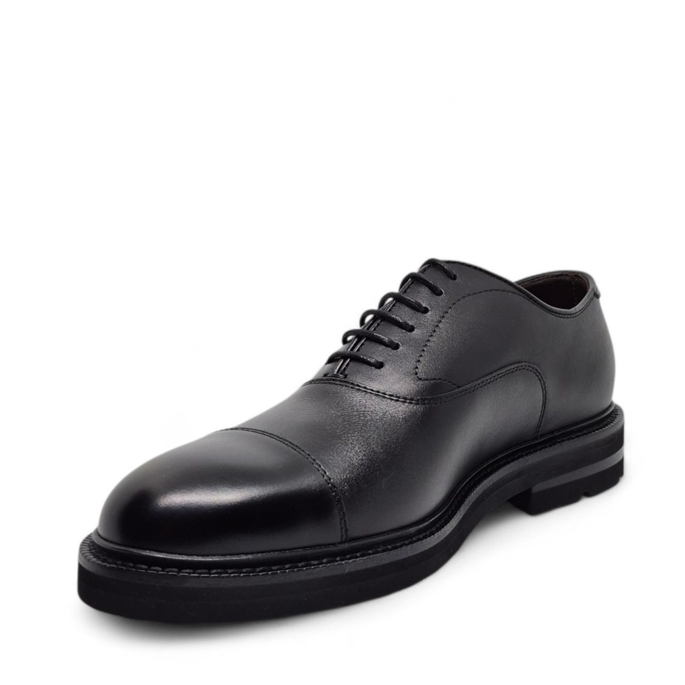 Pantofi Derby 81300 V11 negri 205