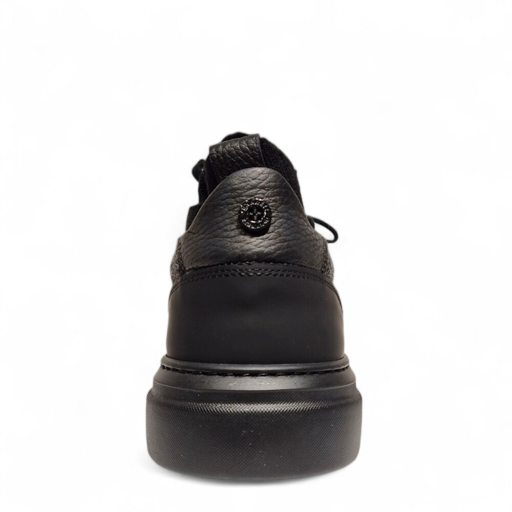 Sneakers negri Phan-13248 cu siret 205