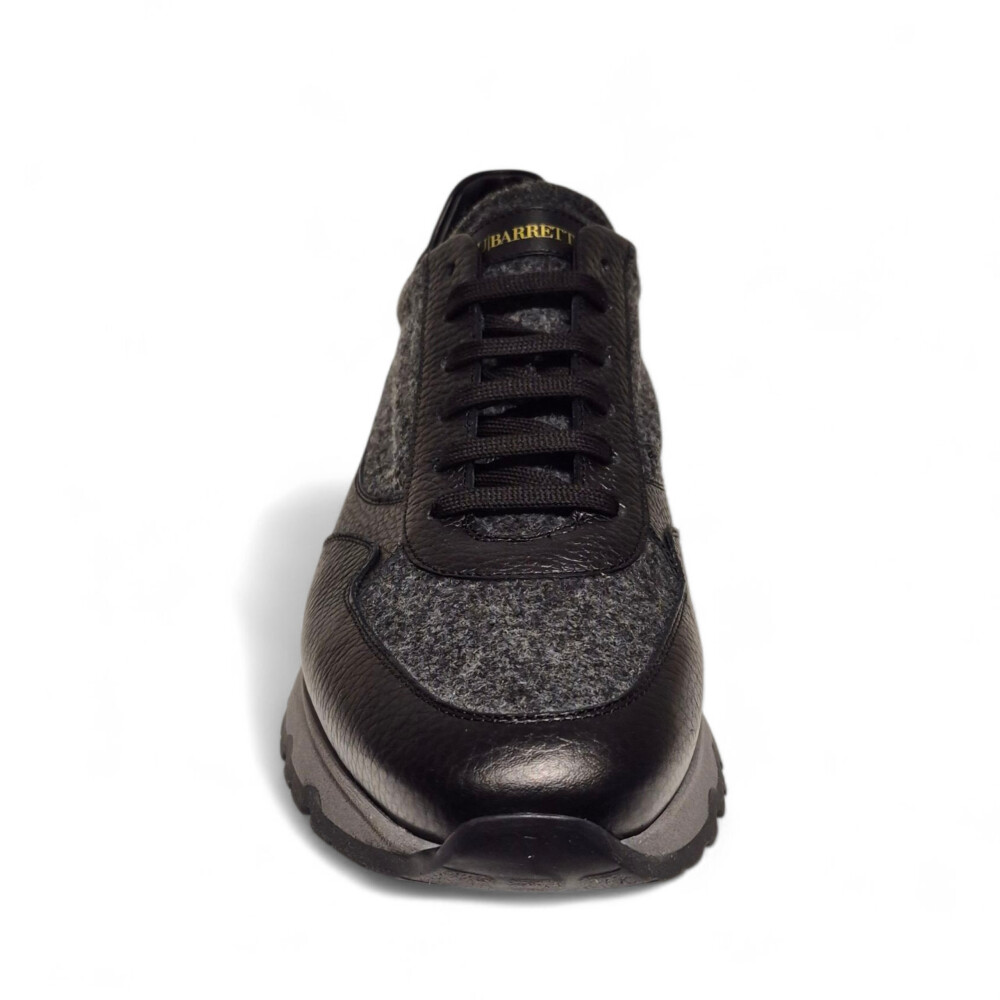 Sneakers negri G10-13806 cu siret 205