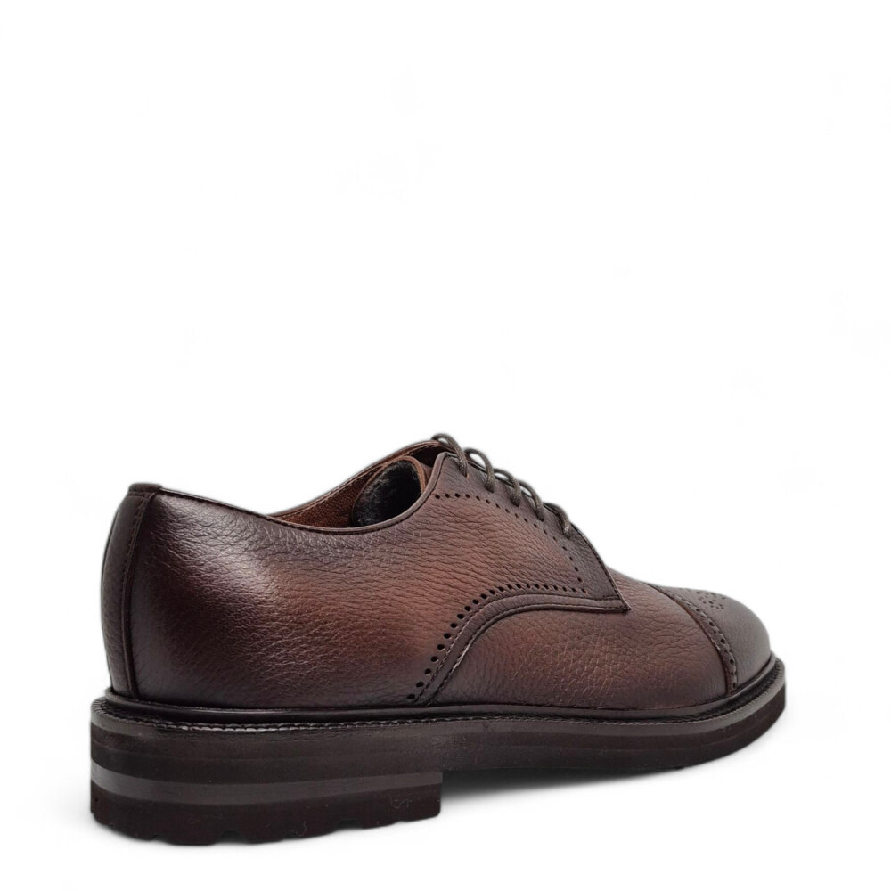 Pantofi Derby 82218 maro 205