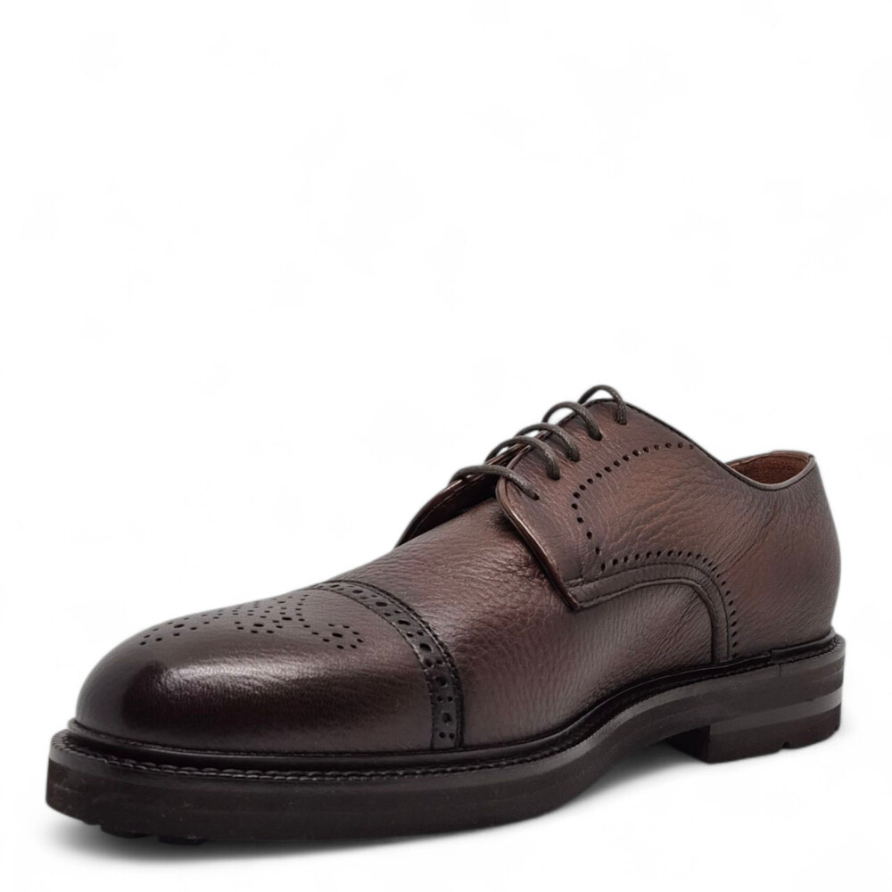 Pantofi Derby 82218 maro 205