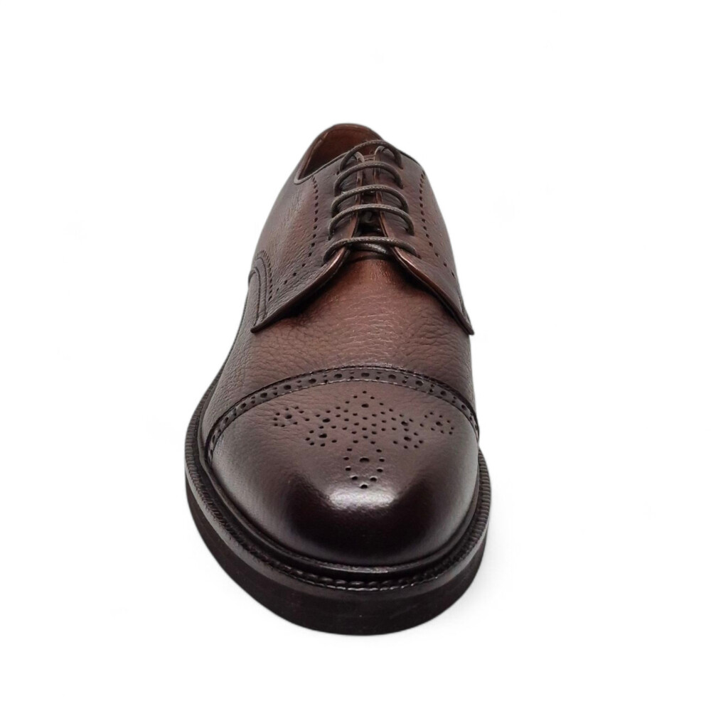Pantofi Derby 82218 maro 205