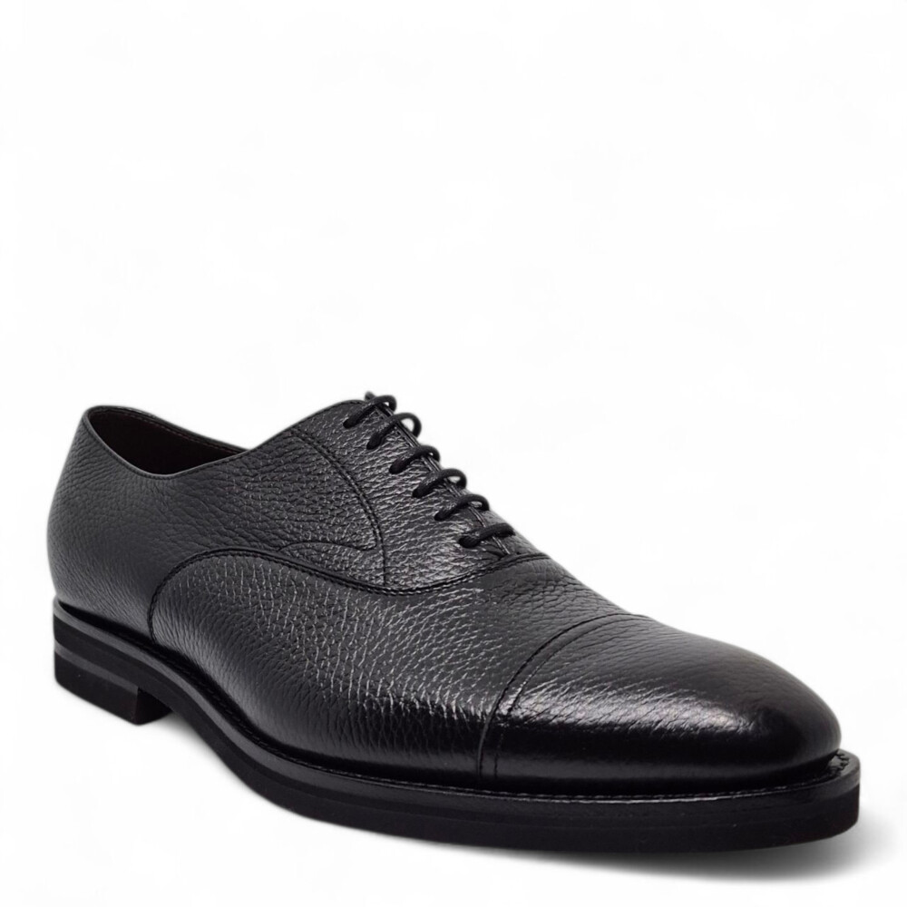 Pantofi Oxford 82302 C1 negri 205