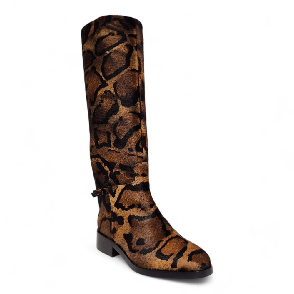 Cizme Charlotte print leopard 205