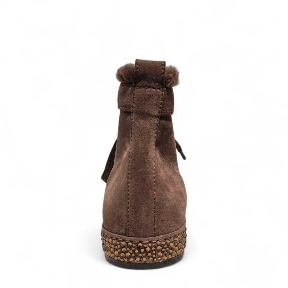 Sneakers maro inalti Andrea 205