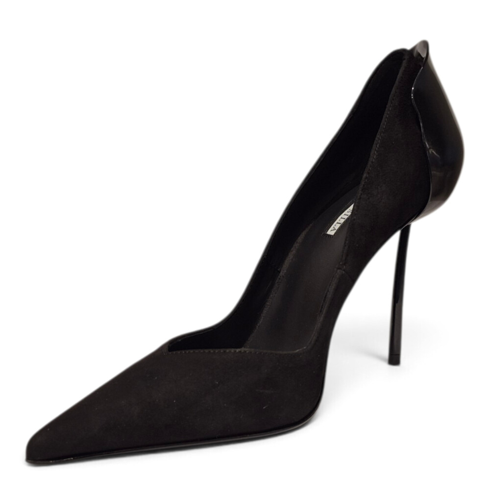 Pantofi negri Petalo 102