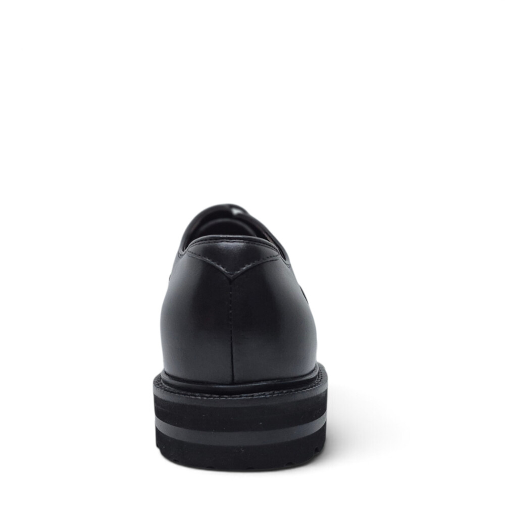 Pantofi Oxford 81300 negri V15 202