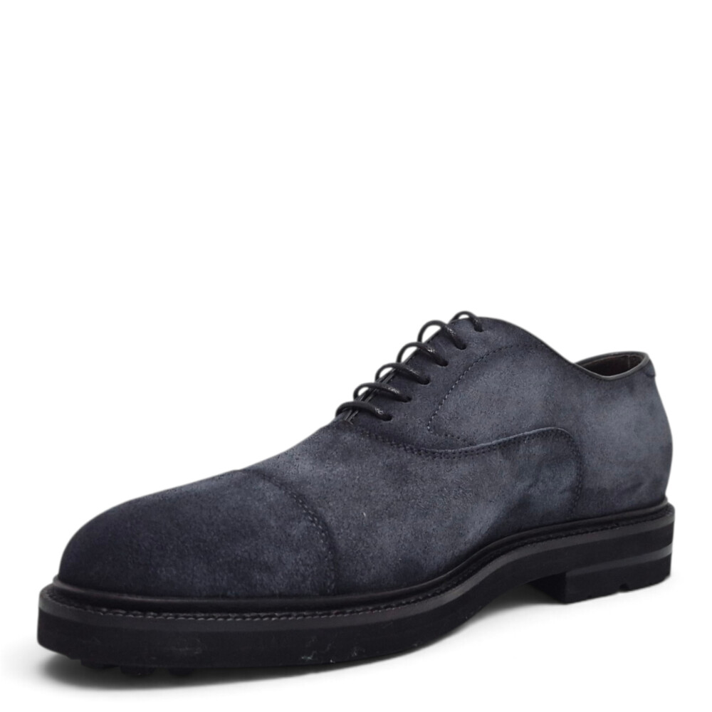 Pantofi Oxford 81300 bleumarin V14 202