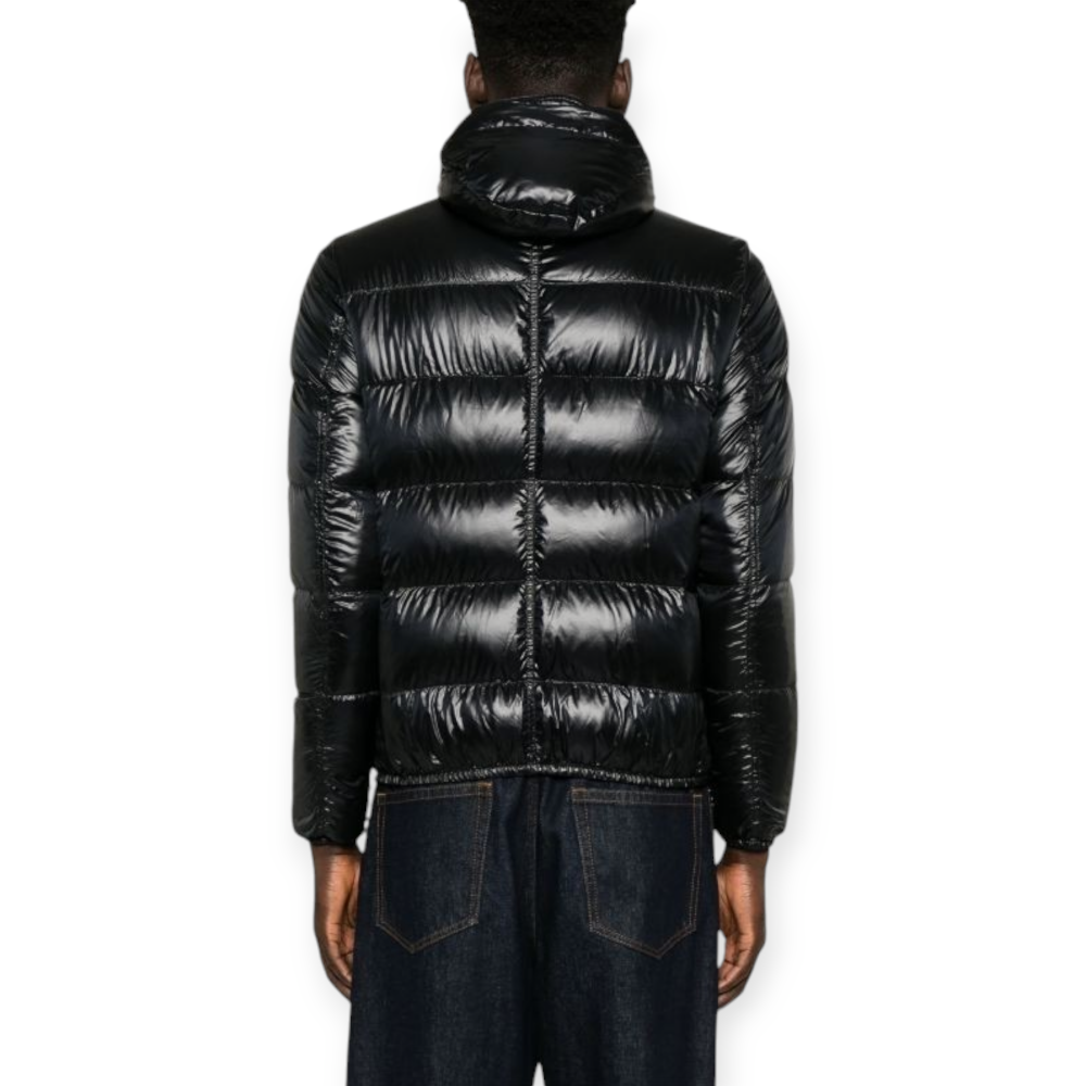 Jacheta de puf matlasata neagra