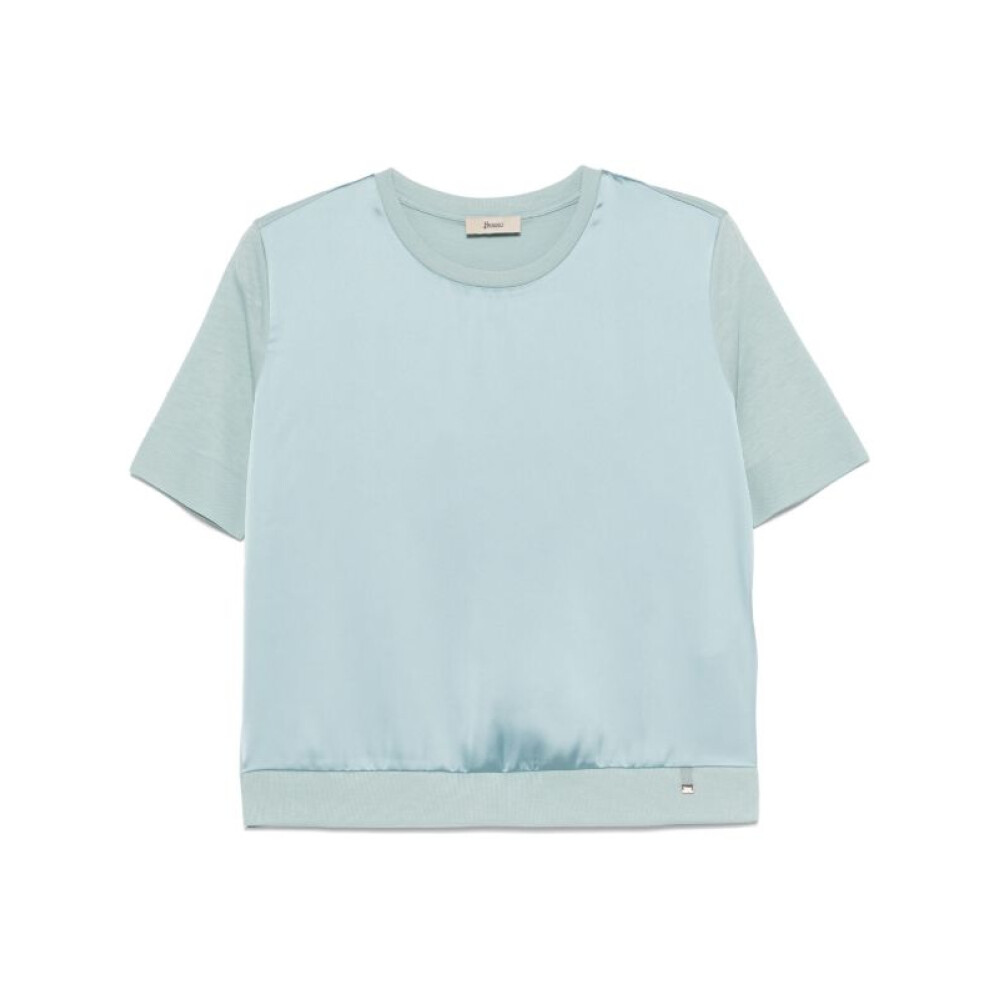 Tricou bleu cu panouri 105
