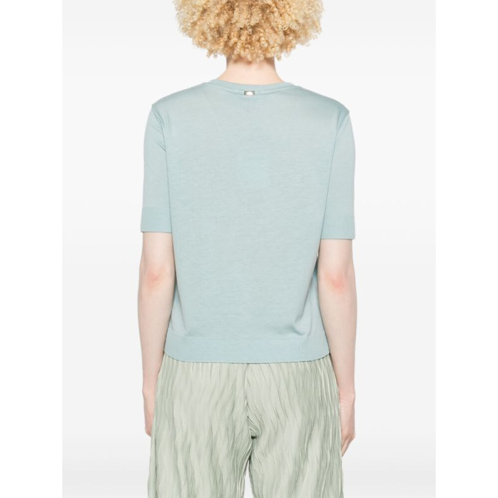 Tricou bleu cu panouri 105