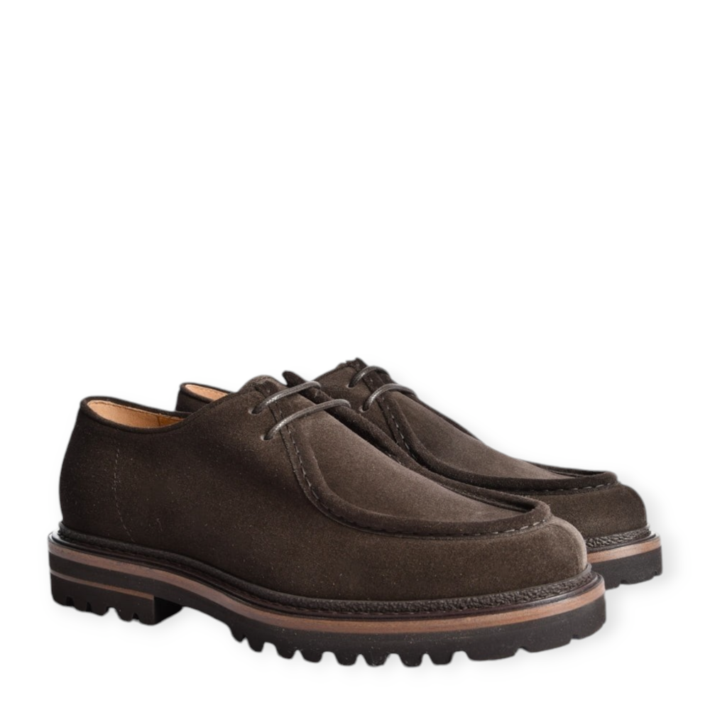Pantofi Derby maro 84200