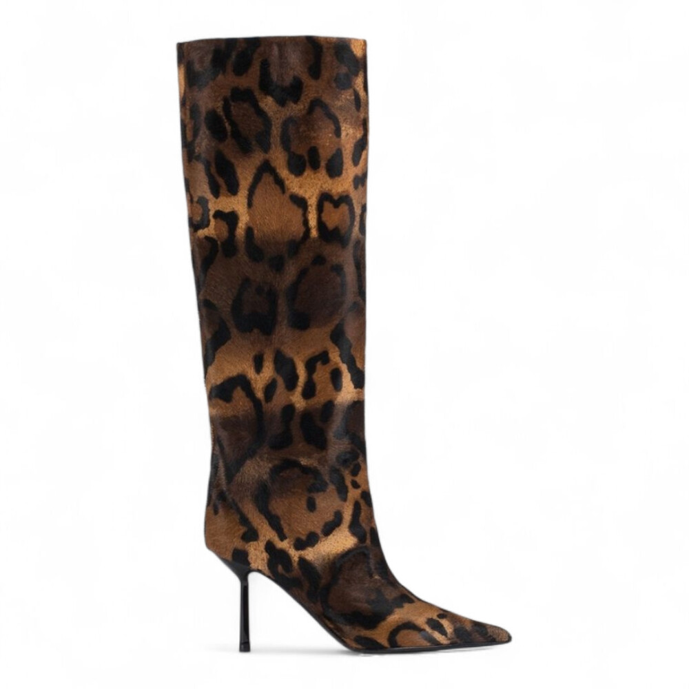 Cizme Bella print leopard 205