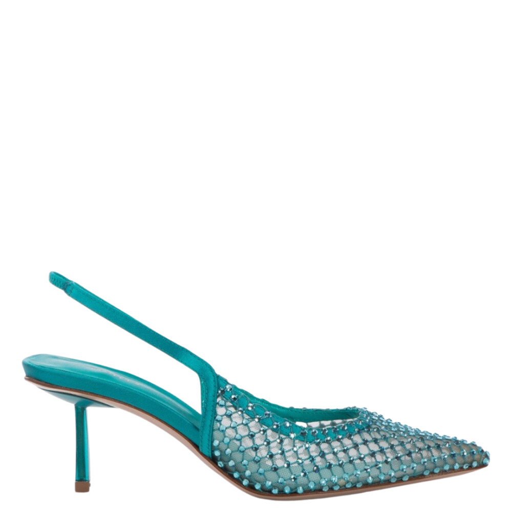 Pantofi turcoaz Gilda slingback