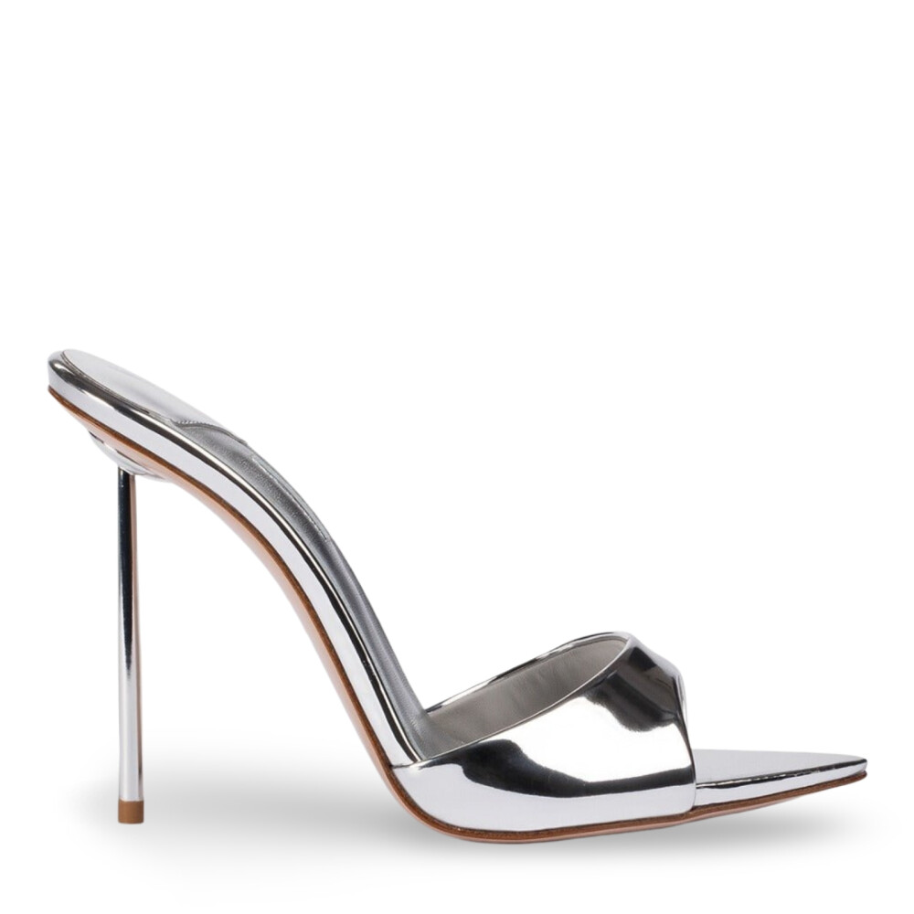 Sandale sabot Bella argintii  102