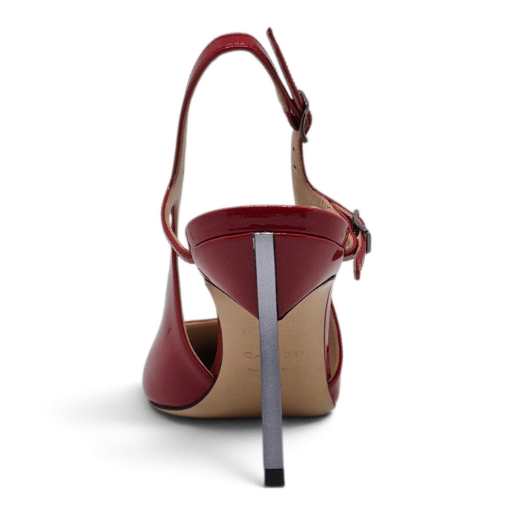 Pantofi slingback rosii Samurai Julia 102