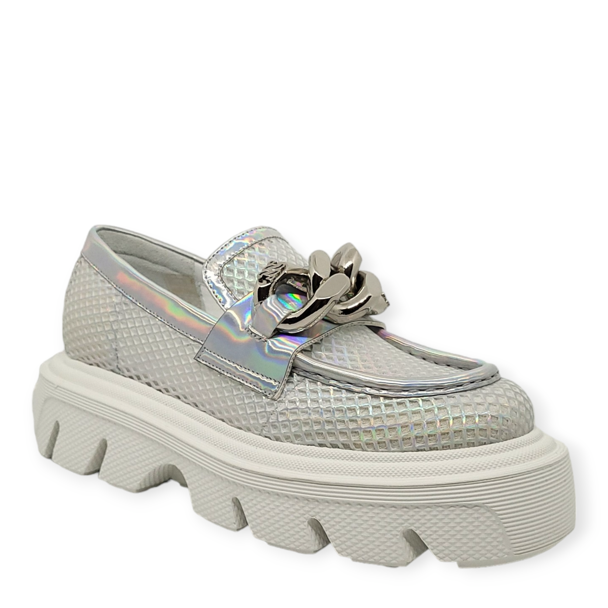 Loafers C Generation argintii - distinto.ro