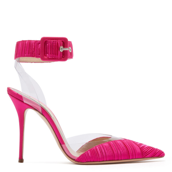 Sandale Julia Satin Plisse
