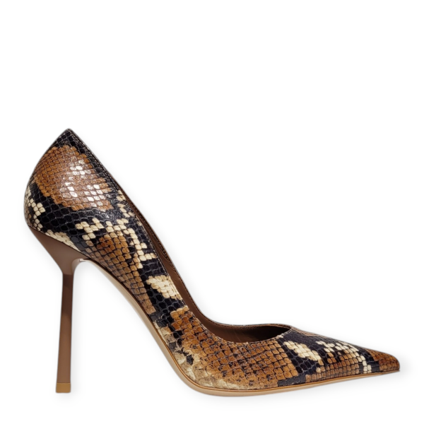 Pantofi Bella print piton 101