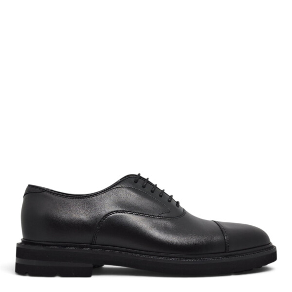 Pantofi Oxford 81300 negri V15 202