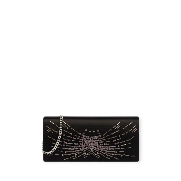 Geanta clutch cu aplicatii cristale