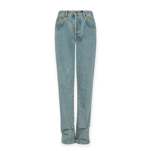 Pantaloni din denim bleu