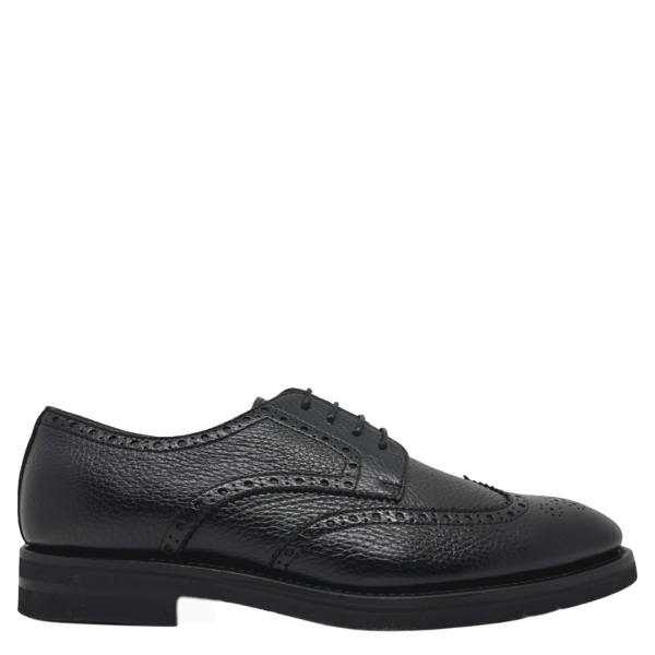 Pantofi Derby negrii 3N
