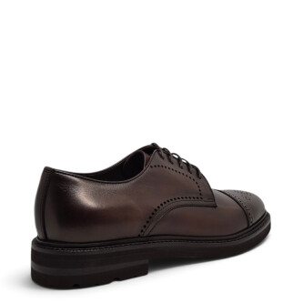 Pantofi Derby 82218 PV maro 202