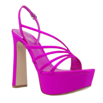 Sandale roz fuchsia