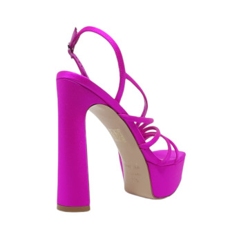 Sandale roz fuchsia