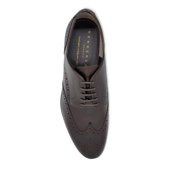 Pantofi Derby maro 1M
