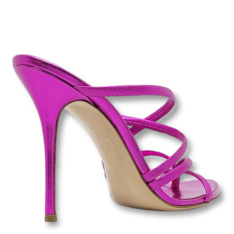 Sandale roz fuchsia 