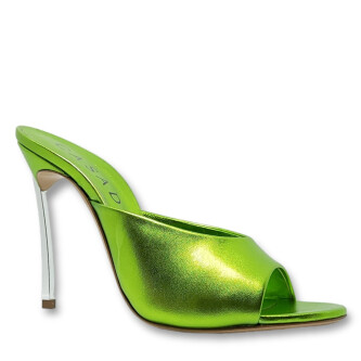 Sandale Blade verde metalizat 