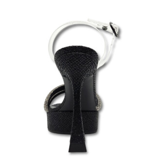 Sandale negre Donna Hollywood 3