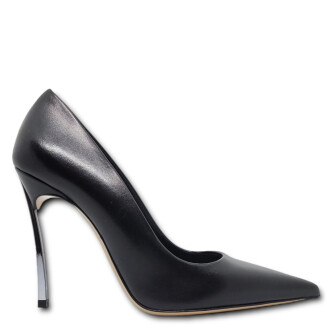 Pantofi Blade negri din piele naturala