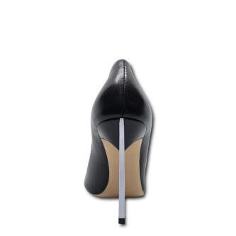 Pantofi Blade negri din piele naturala