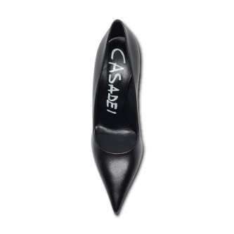 Pantofi Blade negri din piele naturala