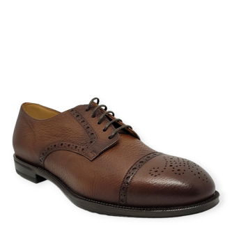 Pantofi Derby maro 74200